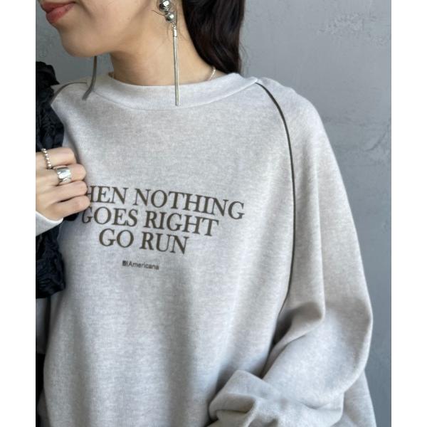 「AMERICANA」 スウェットカットソー ONE SIZE オートミール レディース