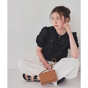 「titivate」 半袖カットソー FREE ブラック レディース
