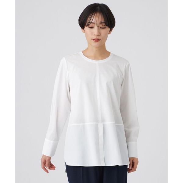 tシャツ 「ウォッシャブル」シャツコンビカットソー レディース