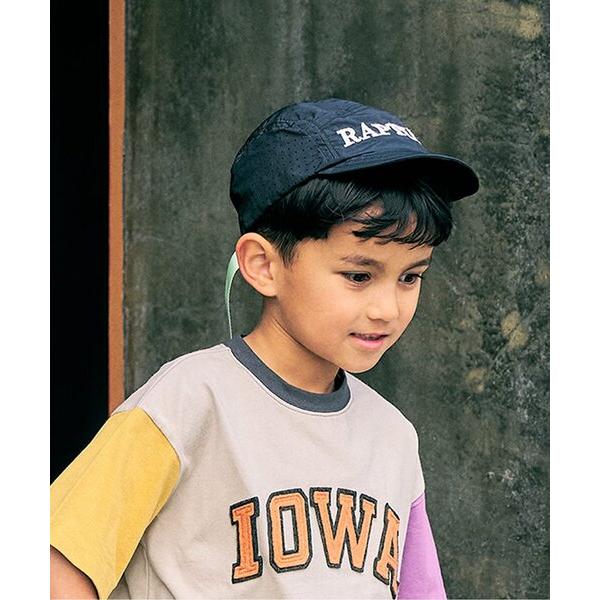 キャップ 帽子 ロゴデザインジェットキャップ キッズ 子供 男の子 女の子