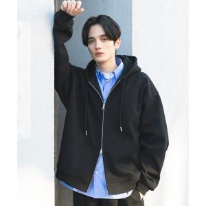 パーカー ボンディングスウェットジップパーカー メンズ