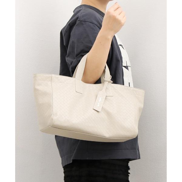 トートバッグ カシュカシュ cachecache / メッシュエンボス横長ショッパートート レディー...