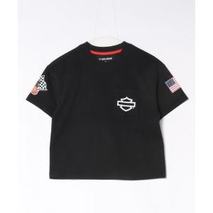 tシャツ ファクトリー　レーシング　ファンウェア　ボクシー　ポケット　ティー レディース