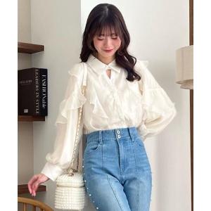 MAJESTIC LEGON（マジェスティックレゴン） tシャツ 2WAYレース襟