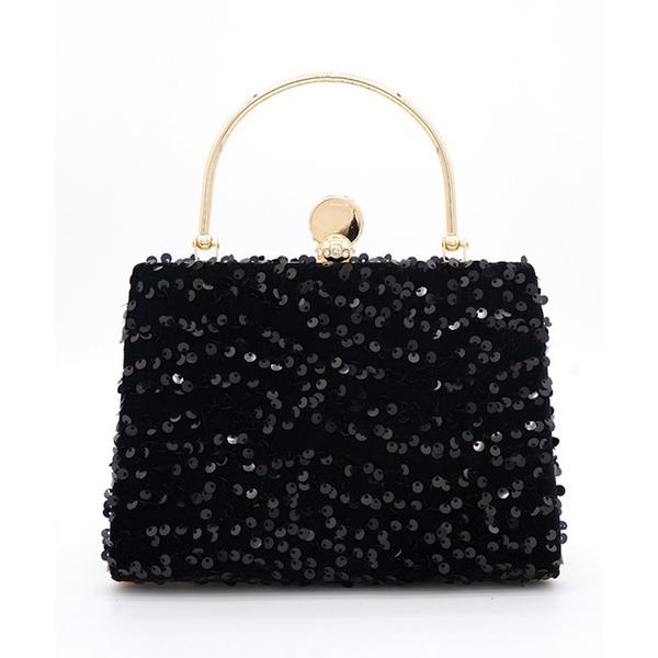 キーホルダー FReePLACe/スパンコール チェーンバッグ X12765