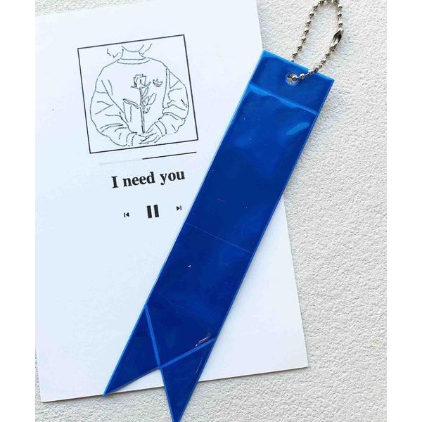 キーホルダー FReePLACe/推し ライト反射 カラーストラップX12766