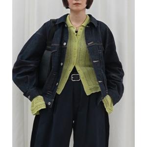 デニムジャケット gジャン フォルムデニムジャケット レディース