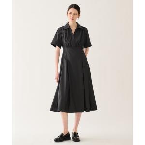 ワンピース ESTNATION / ギャザーシャツ フレアワンピース