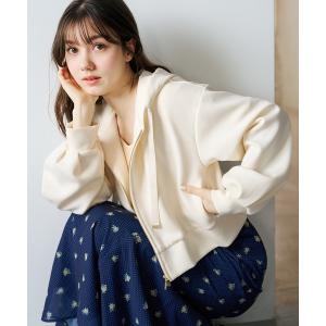 パーカー 2026春夏新作 ボリュームスリーブパーカー レディース