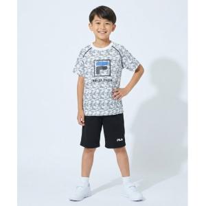 セットアップ FILA/フィラ　吸汗速乾　デジカモ柄セットアップスーツ キッズ 子供服 男の子