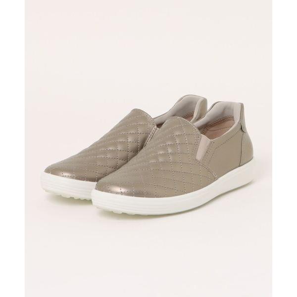 スリッポン ECCO 快適 SOFT 7 レディース 本革 EASY SLIP スリッポン レディー...