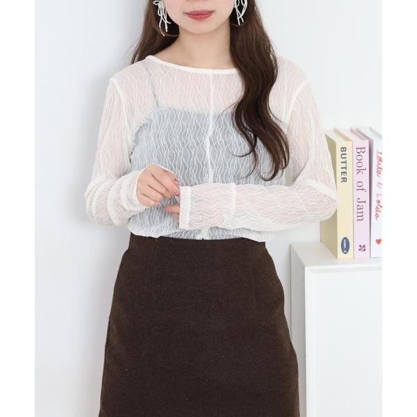 tシャツ 2wayレースインナー レディース