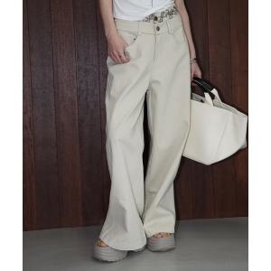 パンツ エンブロイダリー ワイドパンツ chw26s097 レディース メンズ