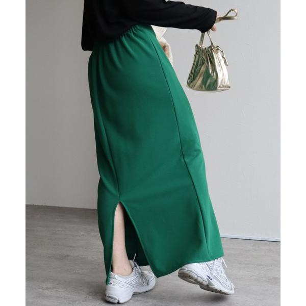 スカート 「ZOZOTOWN限定」カットジョーゼットタイトスカート　/　体型カバー　/　細見え