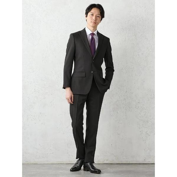 セレモニースーツ セットアップ 「上下洗える/WEB限定」ベーシックスーツ「クラシコ」シャドーストラ...