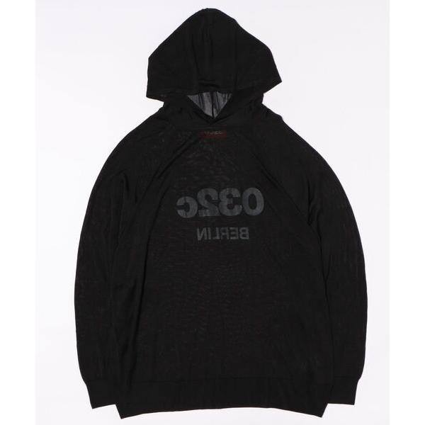 パーカー 032C/ゼロスリートゥーシー SELFIE HOODIE S25URK0621000 メ...