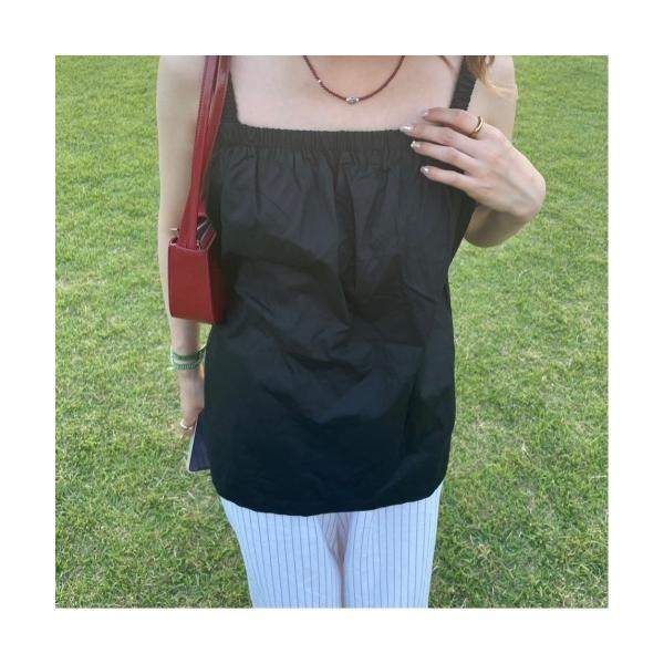 ブラウス シャツ バックリボンキャミブラウス レディース