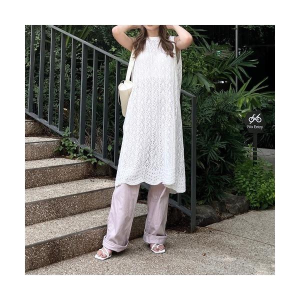 ベスト ジレ バックオープンサマーニットジレ レディース