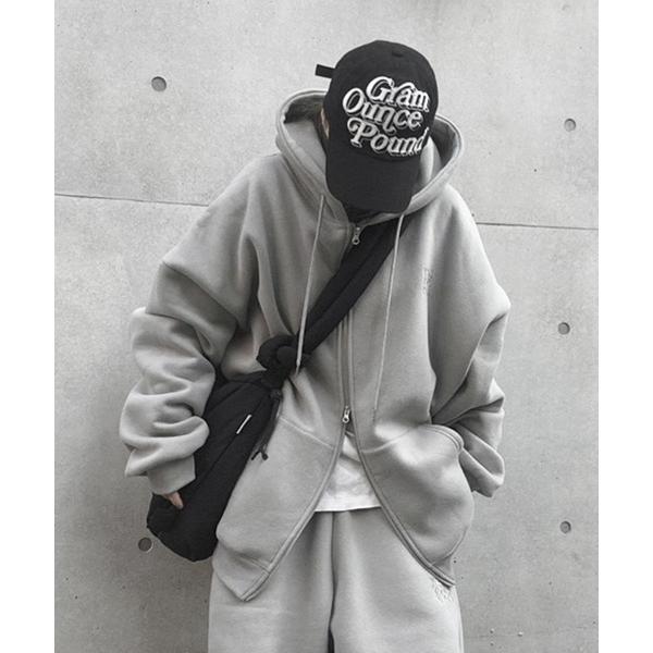 パーカー Big Silhouette Logo Zip Parka/ビッグシルエットロゴジップパー...