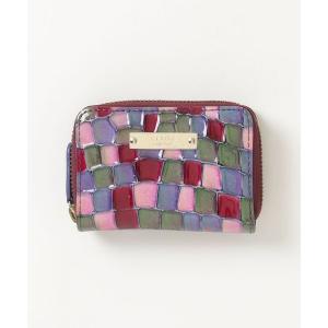 「CLAIRE」 カードケース FREE パープル レディース