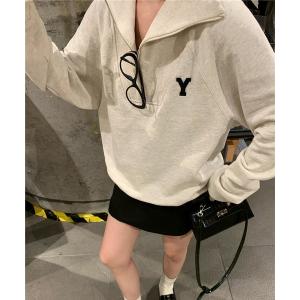 「AMOUR BOX」 スウェットカットソー FREE グレー レディース