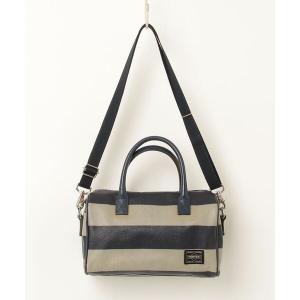 「HEAD PORTER」 2WAYバッグ - ネイビー レディース