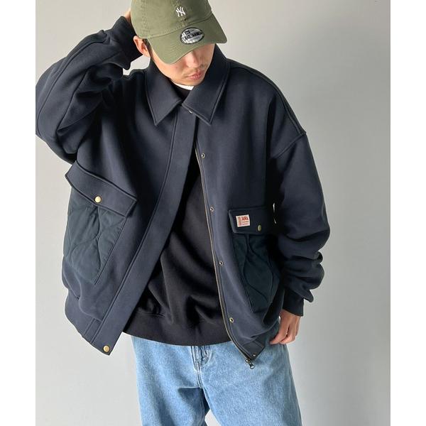 「Java」 ジャケット MEDIUM ネイビー メンズ