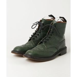 「Tricker's」 ショートブーツ - グリーン レディース