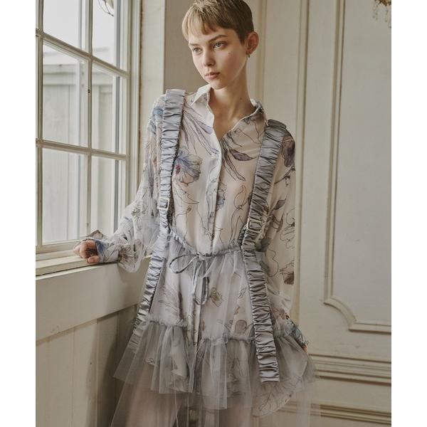 「LA BELLE ETUDE」 長袖シャツ FREE ブルー レディース