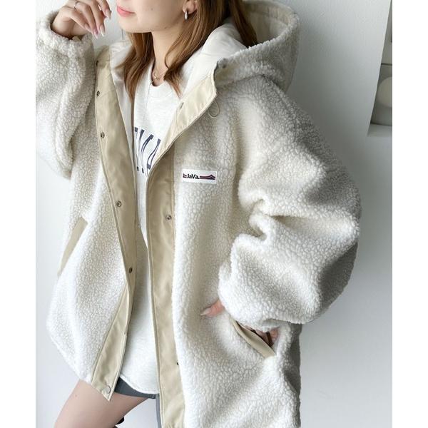 「Java」 ジャケット LARGE アイボリー レディース