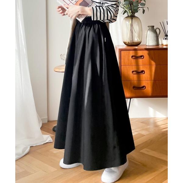 「Java」 ロングスカート SMALL ブラック レディース