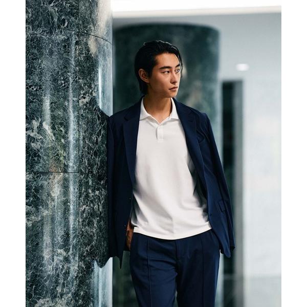 「NANO universe」 テーラードジャケット L ネイビー メンズ