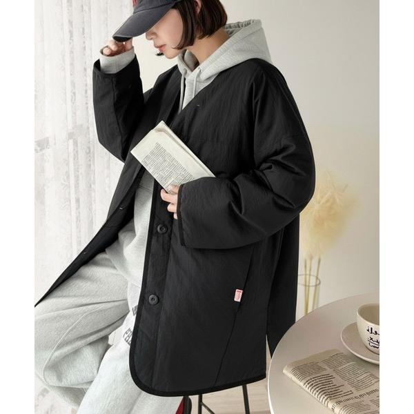 「Java」 ノーカラージャケット LARGE ブラック レディース