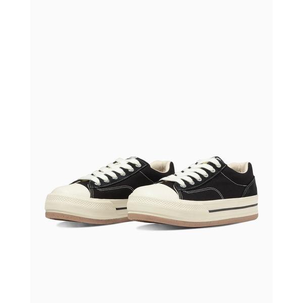 「CONVERSE ALL STAR」 ローカットスニーカー 4.5 ブラック メンズ