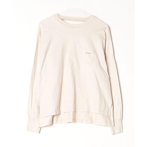 「AMERICANA」 長袖カットソー - ベージュ レディース