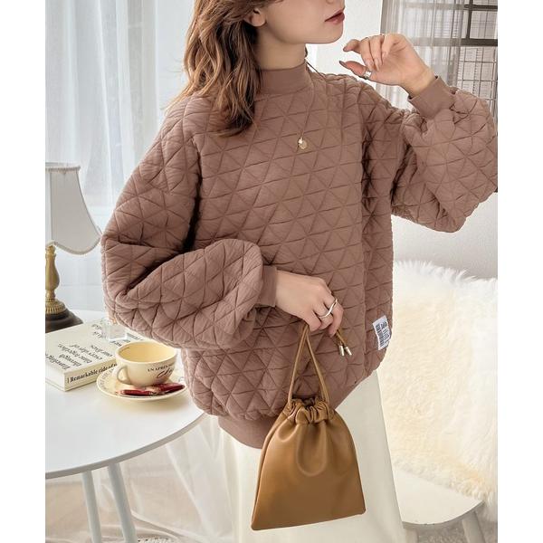 「Java」 長袖カットソー SMALL モカ レディース