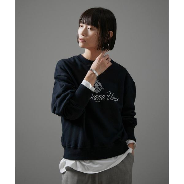 「AMERICANA」 スウェットカットソー FREE ブラック レディース