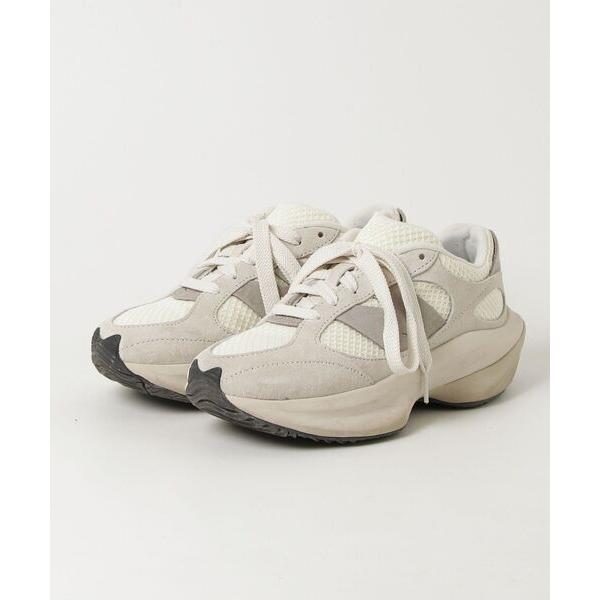 「New Balance」 ローカットスニーカー 24.0cm ベージュ メンズ