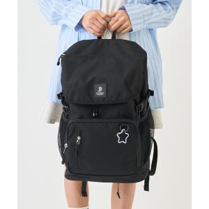 mezzo piano メゾピアノ(mezzo piano)ハートポーチ付 ロゴリボン