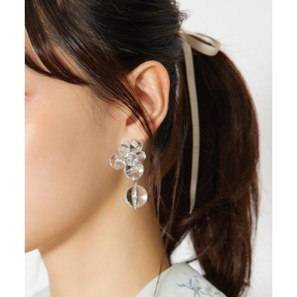 ピアス ランダムメニーフェイクパールピアス レディース