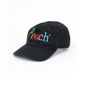 キャップ 帽子 byeA./バイエー NOT APPLE CAP Peach/バイエー ロゴキャップ レディース メンズ