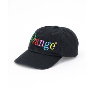 キャップ 帽子 byeA./バイエー NOT APPLE CAP Orange/バイエー ロゴキャップ レディース メンズ