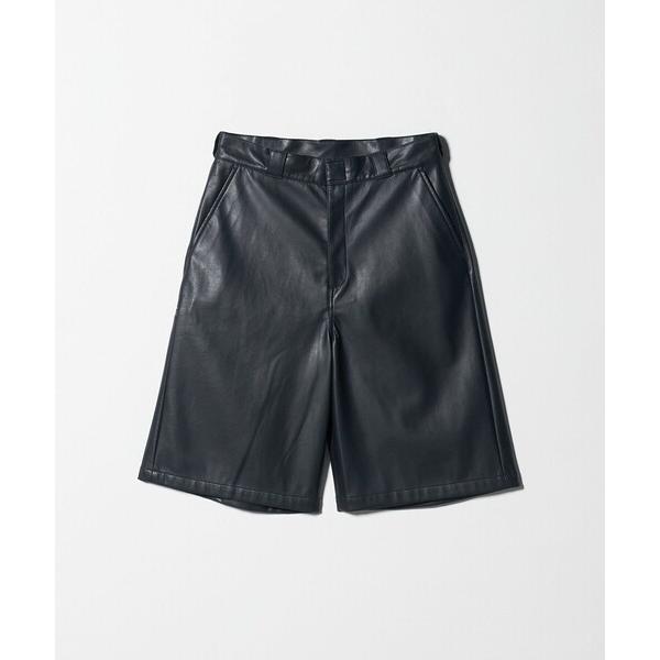 パンツ 「CGS.」レザー ライク ワーク ショートパンツ メンズ レディース