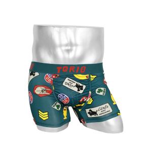 ボクサーパンツ TORIO トリオ ワッペン メンズ ボクサーパンツ