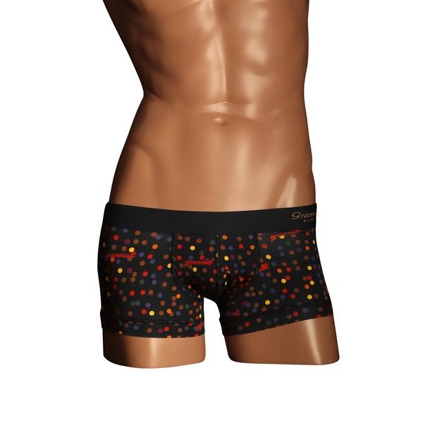 ボクサーパンツ Gravevault グレイブボールト Dot メンズ ローライズ ボクサーパンツ