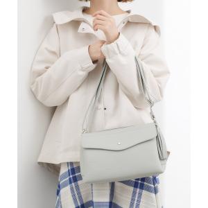 ショルダーバッグ バッグ フラップタッセルショルダー レディース