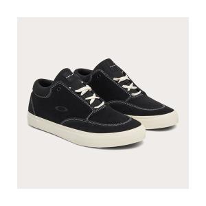 スニーカー オークリー BANKS LOW/ スニーカー/ ローカット/MENS/メンズ/スケートボード/カジュアル/ブラックxホワイト/OAKLEY