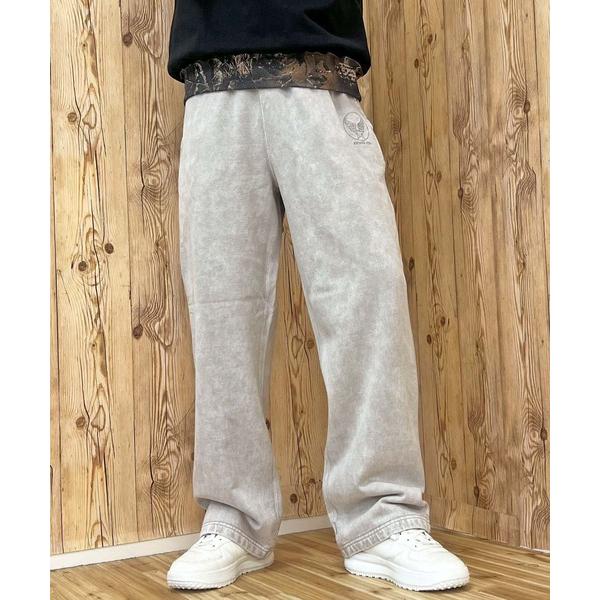 ワイドパンツ スウェットパンツ ジャージ ACID WASH SWEAT PANTS メンズ レディ...