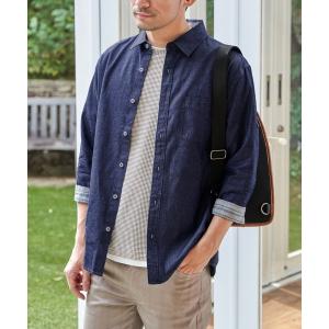 フレンチリネンMIX2WAYシャツ