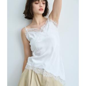 flower キャミソール サテンレースキャミ : ZOZOTOWN Yahoo!店 - 通販
